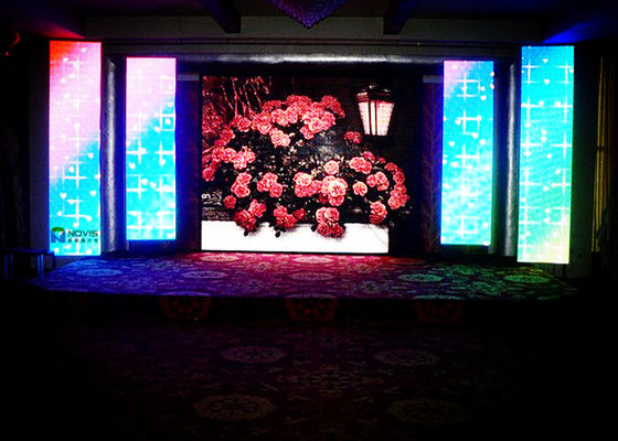 Buen precio P5 Iglesias al aire libre Video HD LED Pantalla de color completo 640 * 640mm Alquiler de escenario Larga duración en línea