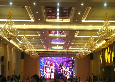 P4.81 Panel de visualización para la iglesia Alquiler escenario de bodas telón de fondo de video Pared 500 * 1000 pantalla LED interior