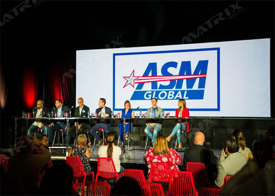 Mantenimiento frontal interior P2.5 alquiler de pantalla LED pared LED para cine