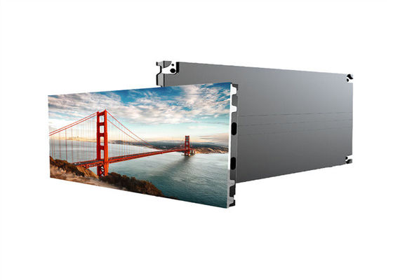 Pantalla de video LED a color P4.81mm para interiores, gabinete de 500x1000mm