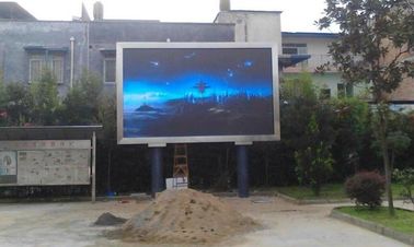 Gran pantalla de LED exterior de color completo Novastar Control de publicidad Led Billboard