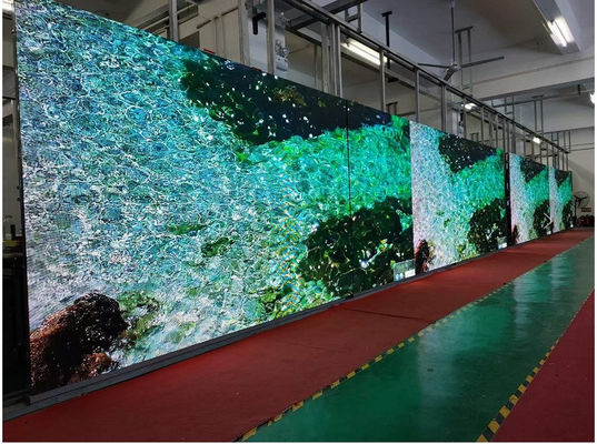 Buen precio P3.91 Pantalla LED colgante a todo color en interiores Densidad de píxeles 40000/m2 en línea