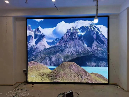 16 módulo de escaneo pantalla de panel LED RGB de escaneo interior con un peso de 12 kg