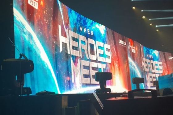 Super Slim HD SMD Indoor Stage Full Color P5 LED Display Pantalla de pantalla de vídeo pared Alta tasa de actualización