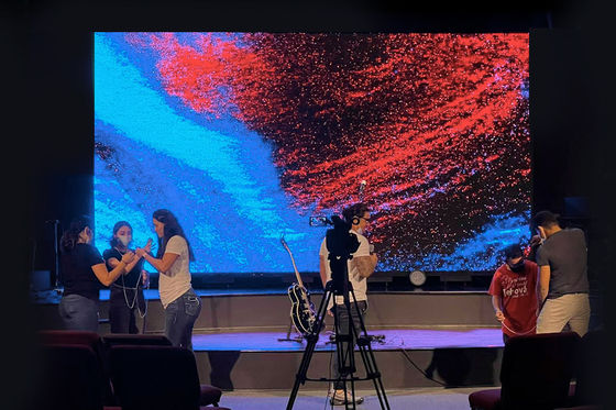 COB P2.5 Smd2121 Monitoreo LED de chasis de aluminio fundido a presión a todo color