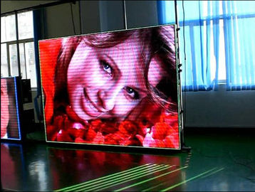 Alquiler de pantalla de aluminio de fundición a presión pantalla de superficie curva HD P10 gran pantalla LED al aire libre IP65 320 * 160mm