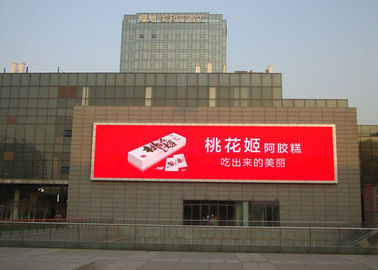 Estadio de gran tamaño de color completo Edificio exterior fijo impermeable P10 Panfletos publicitarios LED