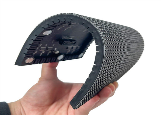 Flexible Blanda P3 P4 P2.5 módulo plegable circular SMD 2121 Soft Circle Video Pared