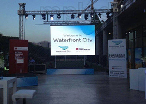 P4.81mm Indoor Outdoor Full Color LED Rental Display Screen 500x500mm La pantalla LED de alquiler en color para interiores y exteriores es de 500x500mm