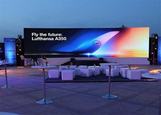 Pantalla de alta luminosidad P6 LED de exterior, señal LED de gran pantalla, resistente al agua IP65