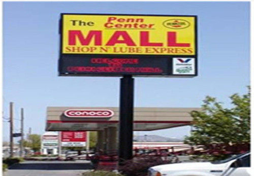 P6 Pantalla LED exterior 192x192mm gabinete a todo color 27778 píxeles/m2