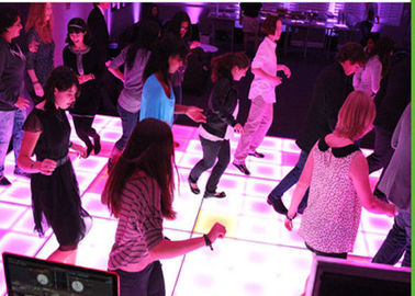 Disco de color completo Club nocturno Alfombra iluminada Patio de baile P4.81 paneles LED para la fiesta de bodas