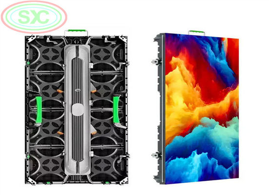 Buen precio Display LED de alquiler de alta tasa de actualización 1/16 Brillo de escaneo 1500 Cd/m2 Para evento de alquiler en línea
