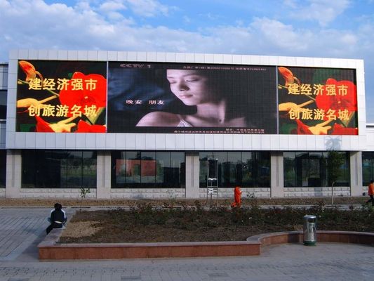 Buen precio cartelera video a todo color al aire libre grande de la publicidad LED de 960*960m m P10 Digitaces en línea