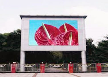 Cartelera a todo color al aire libre grande ip65 mbi5024 de la pantalla LED de SMD3535 P8