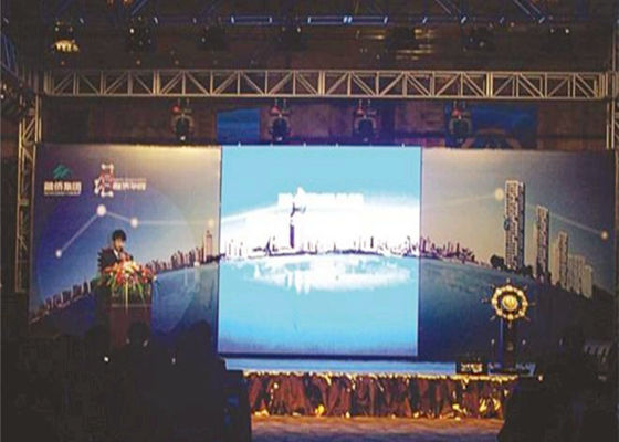 La pantalla grande interior a todo color TV de la alta definición P1.875 P2.5 llevó la pantalla de visualización de pared