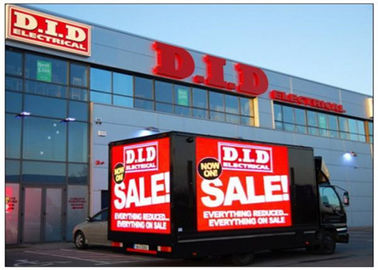 10mm Pitch de píxeles Panfletos LED al aire libre de color completo, publicidad comercial pantalla LED