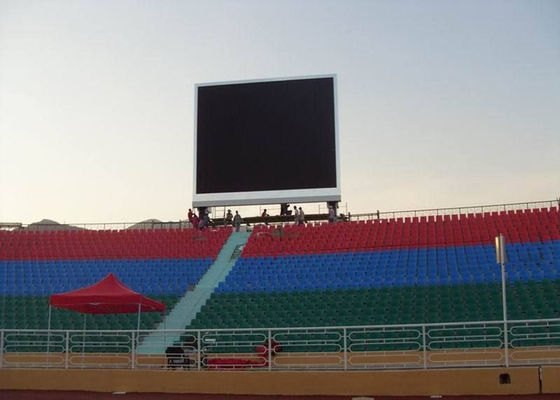 Estadio al aire libre Led Display grito Publicidad P10 de color completo 960 * 960mm Tableros publicitarios