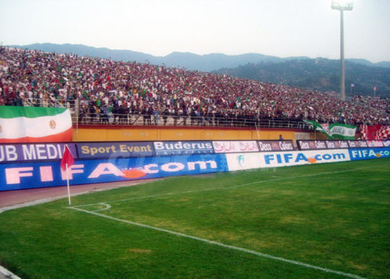 P10 SMD de color completo para exteriores Publicidad comercial Estadio de fútbol Perímetro de pantalla LED