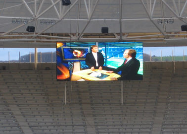 P10 de alta calidad pantalla LED a todo color al aire libre inoxidable Estadio de fútbol