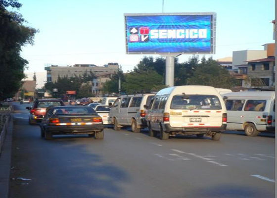 Pantalla LED publicitaria para exteriores a todo color P8 SMD 320x160mm, resistente al agua