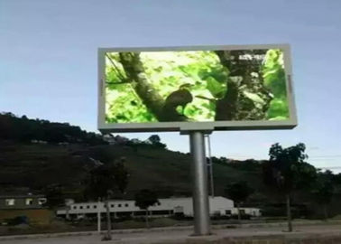 Publicidad de edificios al aire libre a todo color LED Billboard Street Big P10 con 3 años