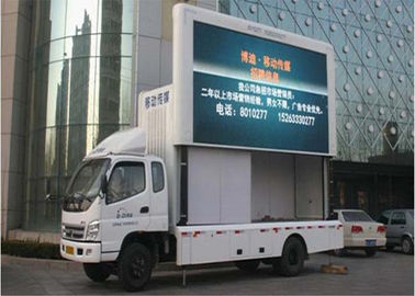 P10 Camiones de publicidad móvil con LED digital SMD 3535 a prueba de agua para exteriores