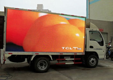 1R1G1B P10 Camión móvil LED Exhibición al aire libre de color completo de publicidad de remolque