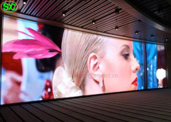 Buen precio Abra la pantalla video de la publicidad LED de P6mm, lámpara orientada hacia el servicio delantera del Cree del panel en línea