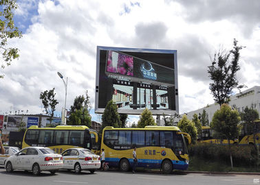 P10 de alta luminosidad Panfletos de exhibición LED a todo color al aire libre con 3 años de garantía