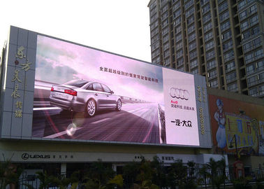 Pantalla de publicidad fija/alquiler de caja de hierro Pantalla LED exterior, alta tasa de actualización Placas de visualización de vídeo LED