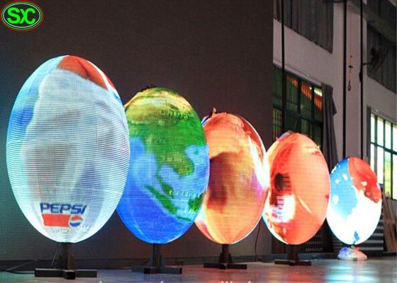 Buen precio P4 pantalla mágica suave interior de la bola SMD LED con la lámpara de Nationstar LED en línea