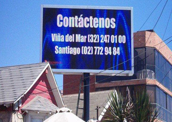 P6 5mm Pitch de píxeles de doble cara LED cartelera IP65 a prueba de agua