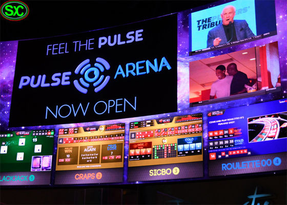 Pantalla digital LED de alto brillo P16 con controlador LED remoto Nova