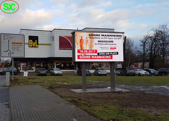 Pantalla digital LED de alto brillo P16 con controlador LED remoto Nova