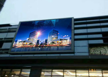 Mantenimiento frontal a todo color P10 pantalla LED grande para publicidad
