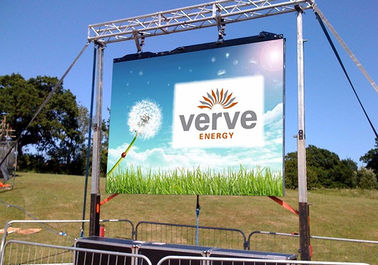 Gran pantalla de LED antiaguas Outdoot P6 SMD 5 años de garantía Densidad 27778 alquiler de pantalla de LED