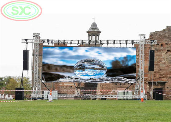 Escenario telón de fondo Panel de pared de video Evento de alquiler de interiores Led Screen Set P4.81 Led Display