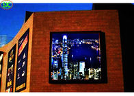 Los gabinetes a todo color exteriores del hierro de p8 LED fijados en la publicidad de la pared 1024m m en 1024 milímetro llevaron la exhibición