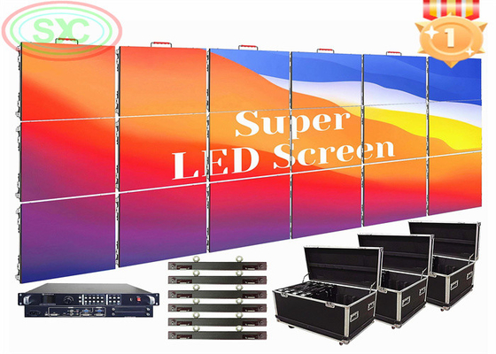 Ver Panel LED de alquiler Documento de texto con brillo de balance de blancos 2500cd/m2