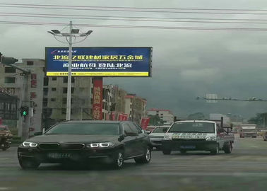 P8 gabinete de acero exterior LED de aluminio fundido a presión para publicidad