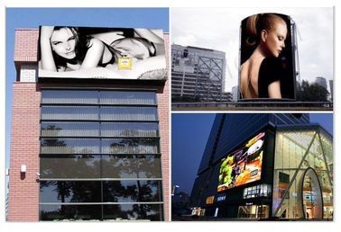 P10 Publicidad pantallas LED Densidad 10000 LSN control WIFI 3G hd LED pantalla de publicidad comercial