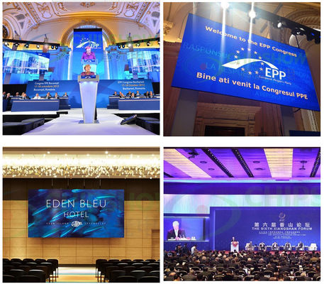 Pantalla LED COB P0.9 / Pantalla LED a color para interiores Densidad 27777 Fuente de alimentación Meanwell