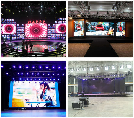 Pantalla LED COB Indoor P2 Alto brillo 1500 nits 3840Hz Control 4G aluminio fundido a presión