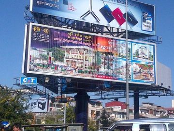 1R1G1B Publicidad vial Comercial de alta calidad Gran HD P8 Interiores Impermeable a todo color Led Video pantalla