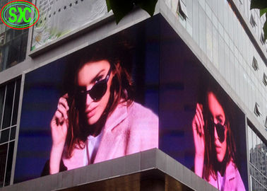Pantalla de aluminio fundido a presión Instalación fija/Alquiler Pantalla LED exterior impermeable P16 personalizable