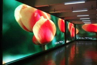 Tamaño del módulo 250*250MM P4.81 IP65 Video pantalla LED exterior para centros comerciales/aeropuertos Tipo de gabinete de hierro/aluminio fundido a presión