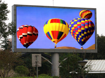 Pantalla de aluminio fundido a presión DIP P16 pantalla de información LED 1R1G1B tamaño del módulo 256x256mm