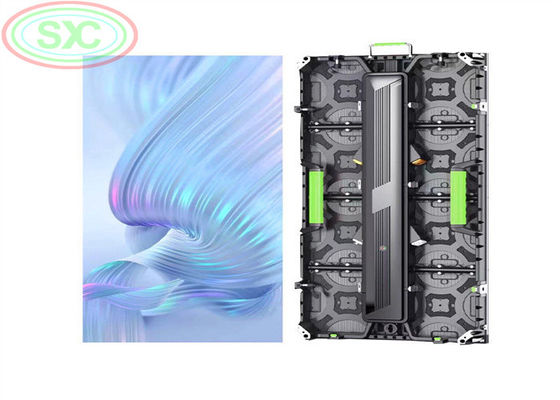 Pantalla de LED de color completo P3.91mm de alquiler 500x1000mm en interiores y exteriores