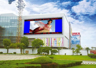 Pantalla de alquiler a prueba de agua IP65 Exterior Display LED a todo color 500 * 1000MM P4.81 Módulo HD 7500cd/Sq Brillo